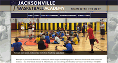 Desktop Screenshot of jacksonvillebasketballacademy.com